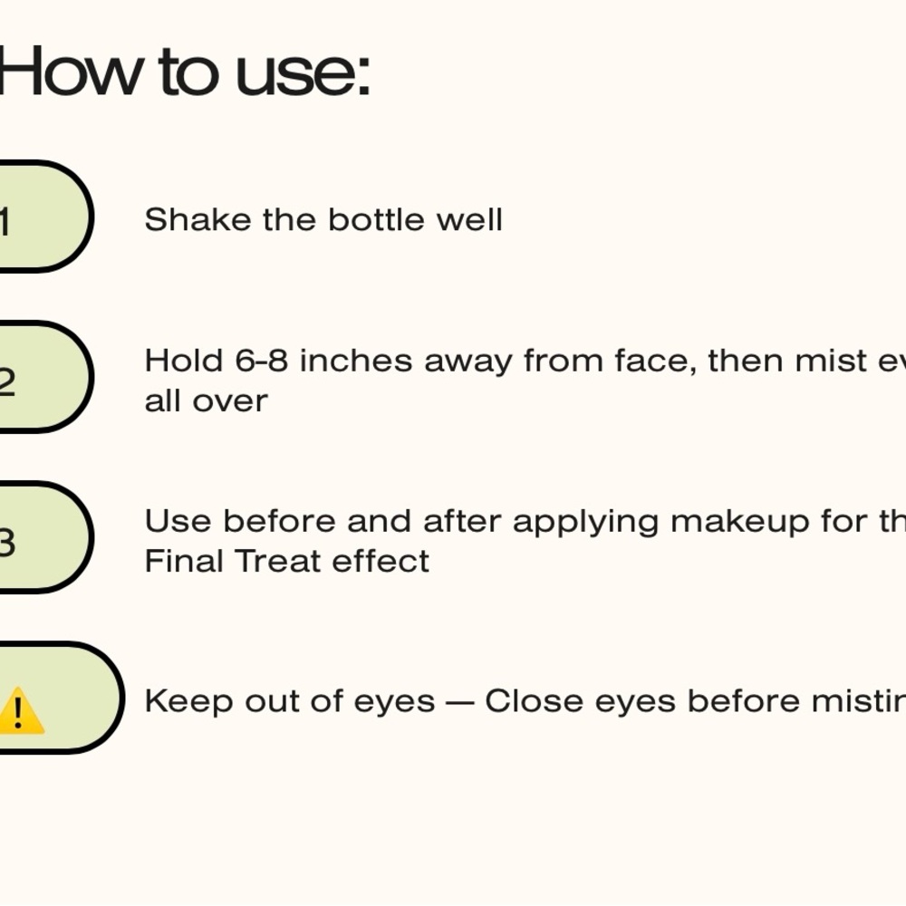 NIB Tys beauty setting spray - Picture 4 of 4